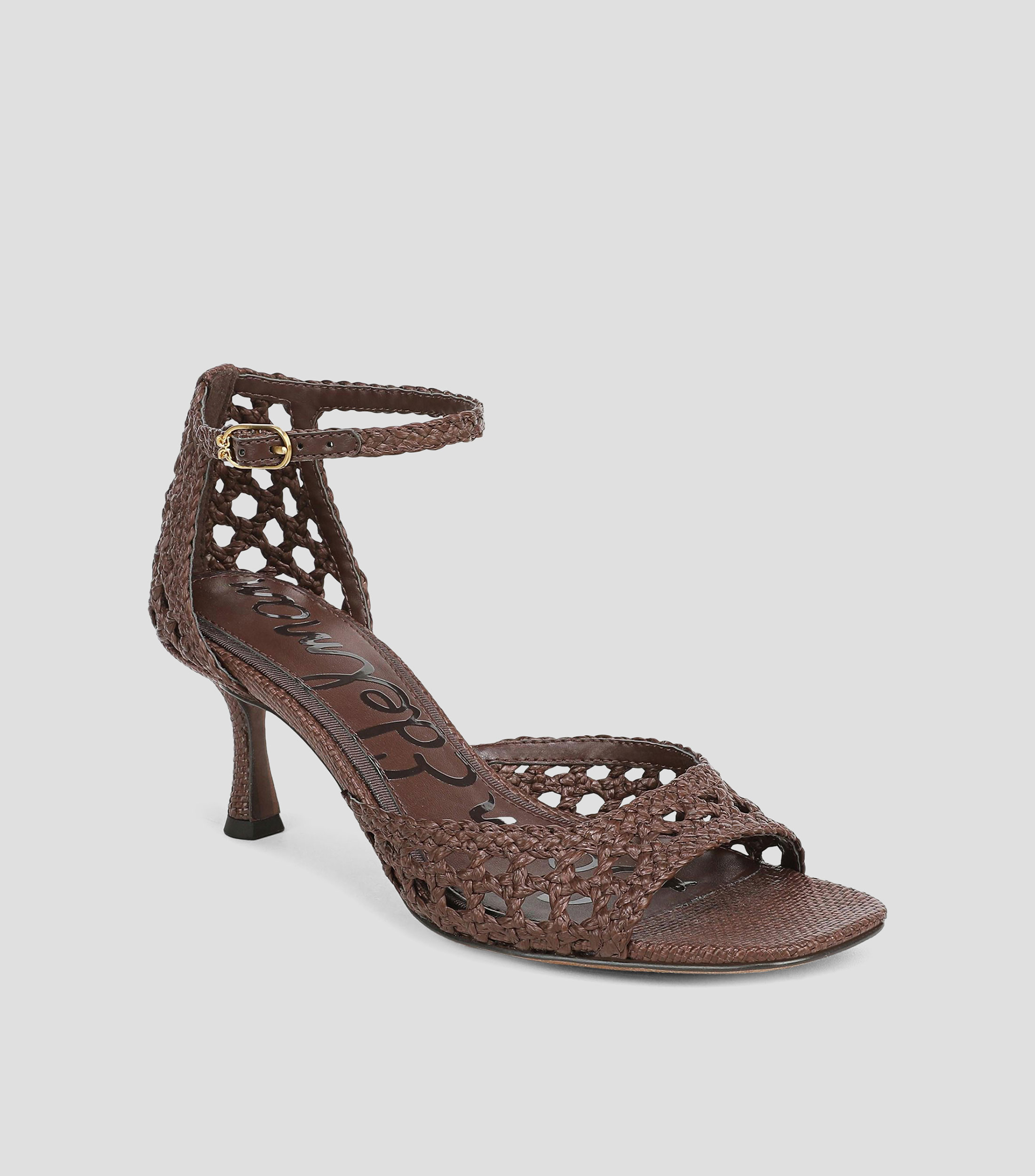 Sandalias con tacón aguja de 6 cm Mujer